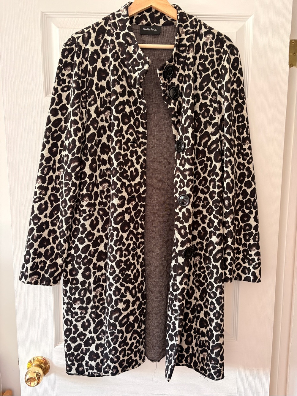 Leopard spring jacket